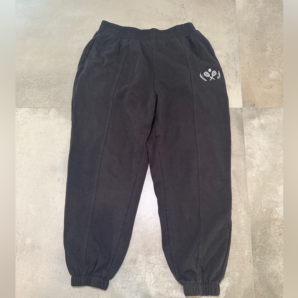 Grey sweatpants